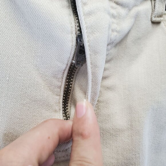 Lauren Ralph Lauren Jeans Womens Size 4 Tan Premier Skinny Ankle Stretch Denim - Picture 7 of 14